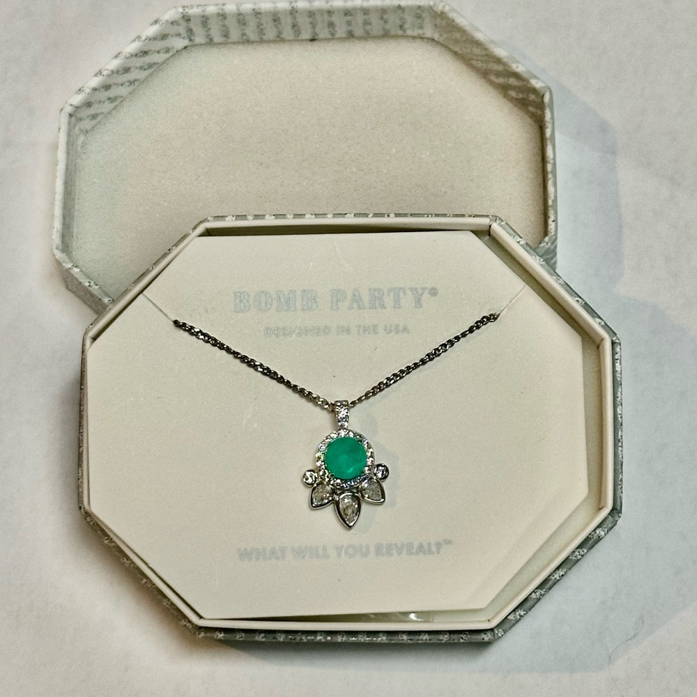 Bomb Party The Sterling Club Necklace